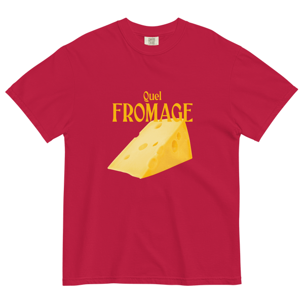 Quel Fromage T-Shirt Red