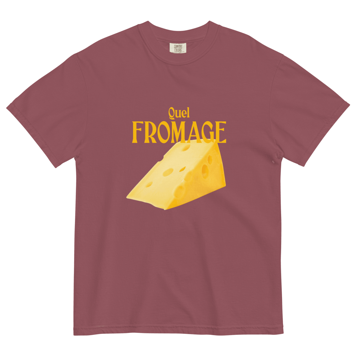 Quel Fromage T-Shirt Brick