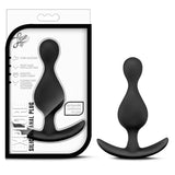 Luxe Explore Black 4.5-Inch Anal Plug With Handle