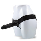 Dr. Skin 7-Inch Long Hollow Strap On Black