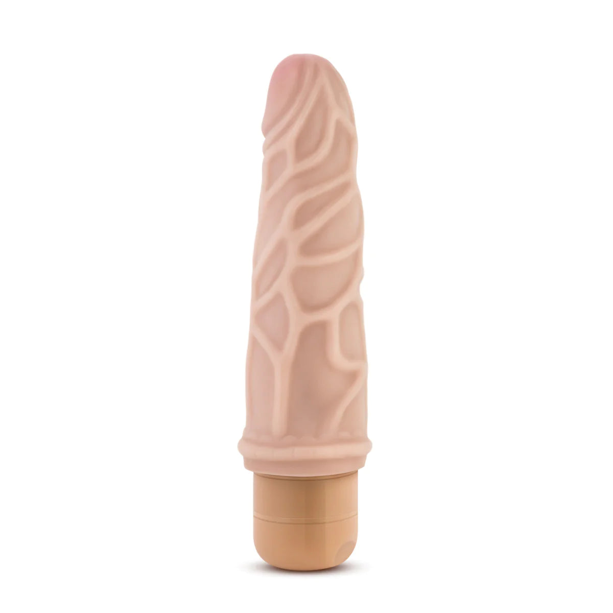 Dr. Skin Cock Vibe 3 Realistic Beige 7.25-Inch Long Vibrating Dildo