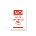 No Understanding Magnet by Richard Tipping x Third Drawer Down