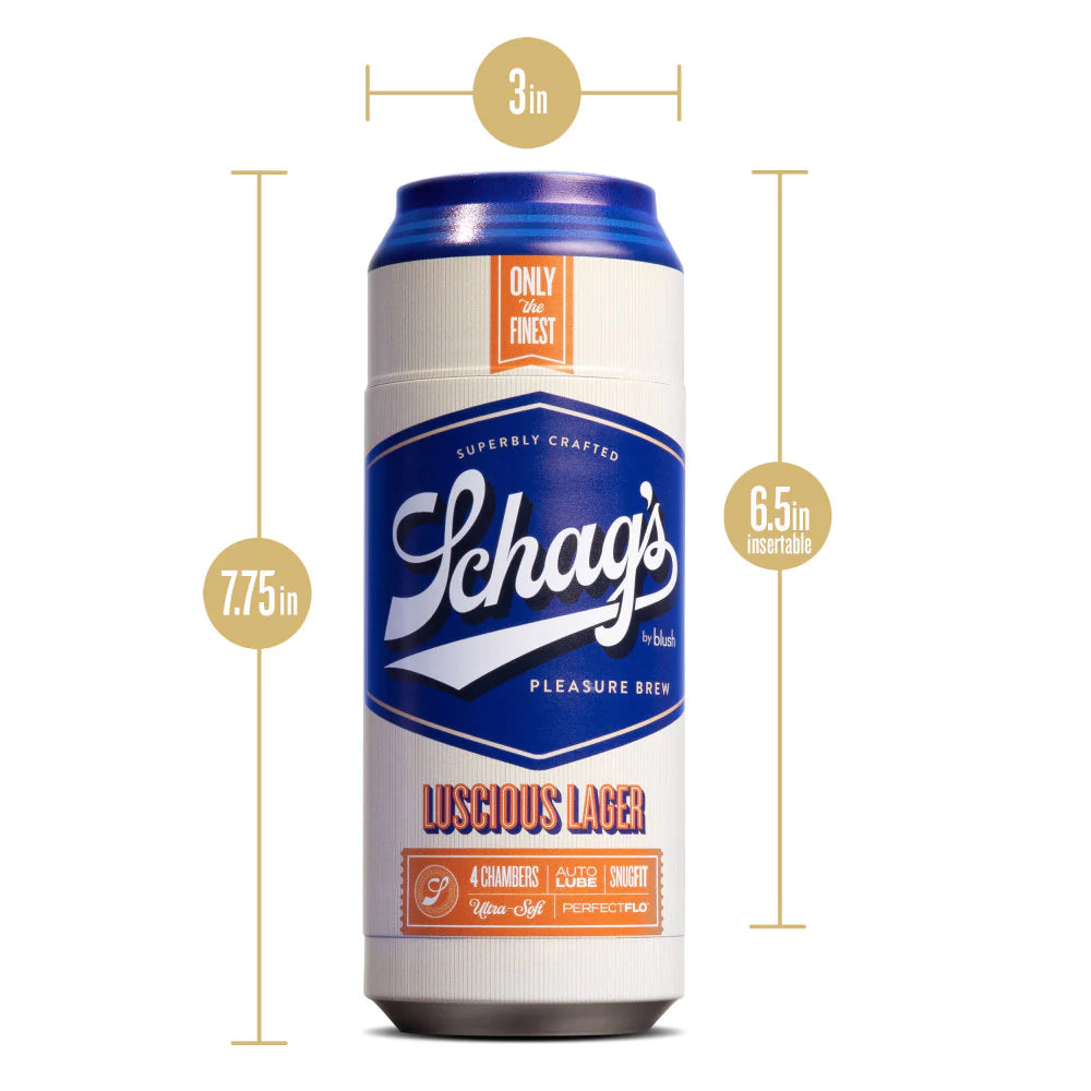 Schag's Luscious Lager Frosted Masturbator Stroker