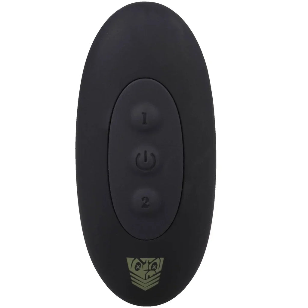 Fort Troff Robo Rammer Rotating Ridge Rimming Dong, Dual-Motor Vibrator