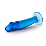 B Yours Sweet N' Small 6 Realistic Blue 6.5-Inch Long Dildo