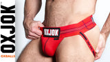 Oxballs Slingjock Slider Jock Strap - Red