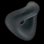 Hunkyjunk Form Surround Cock Ring - Tar Ice