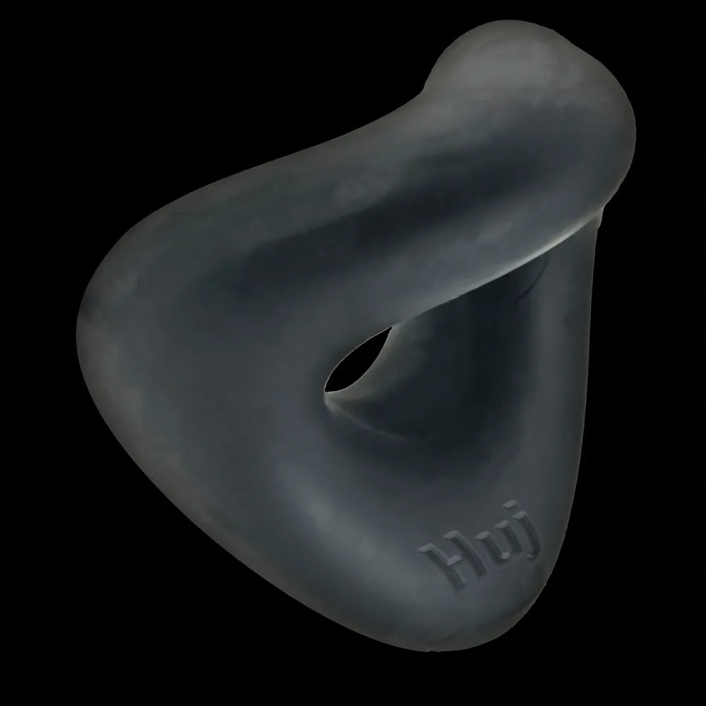 Hunkyjunk Form Surround Cock Ring - Tar Ice