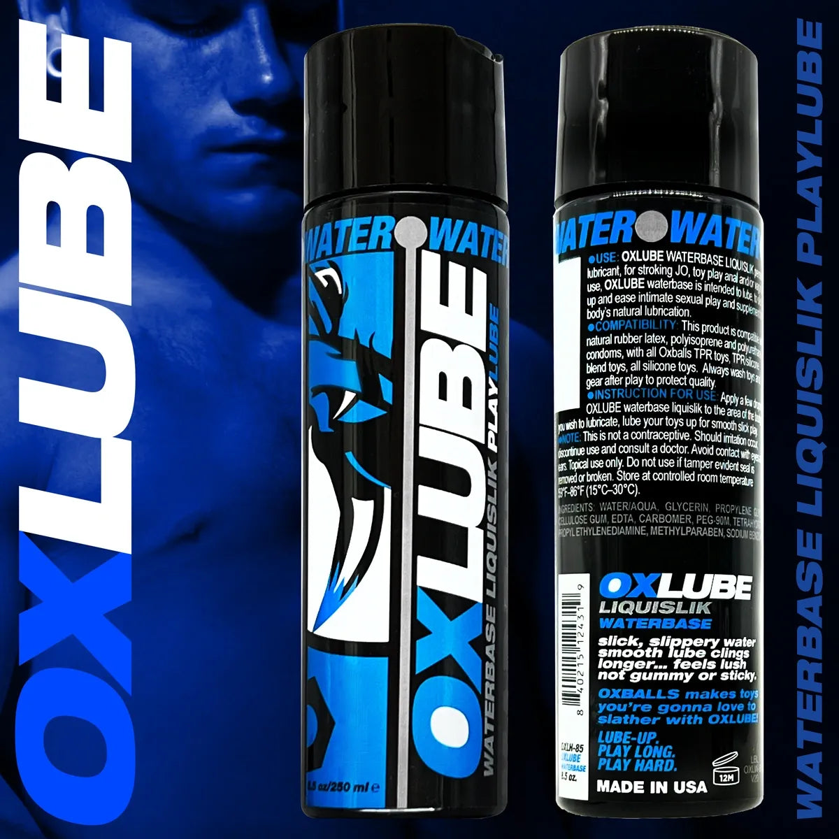 Oxballs Oxlube Liquisilk Water Based