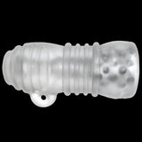 ackt Textured Stroker Clear Ice by Hünkyjunk