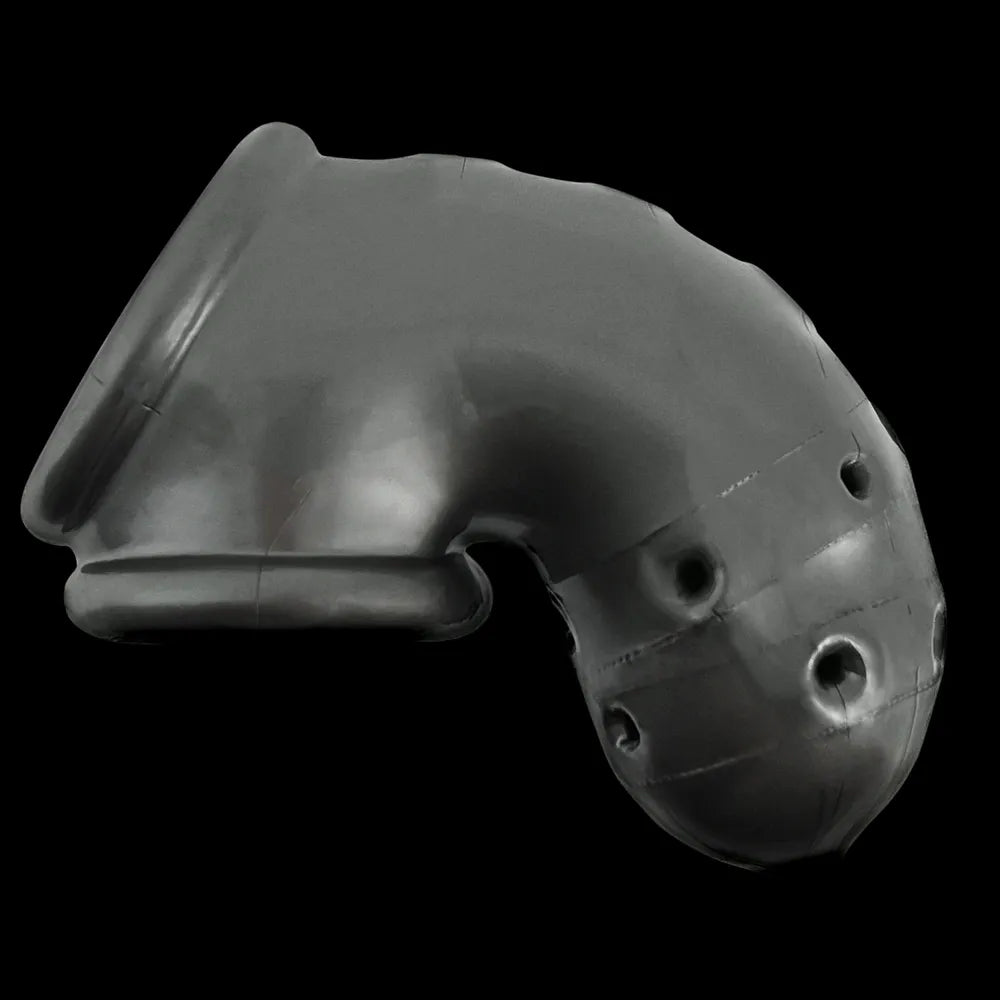 Oxballs Airlock Air-Lite Vented Silicone Chastity - Steel