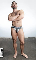 Oxballs Airmesh Swagger Jock - Ice White