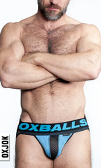 Oxballs Airmesh Swagger Jock - Sky