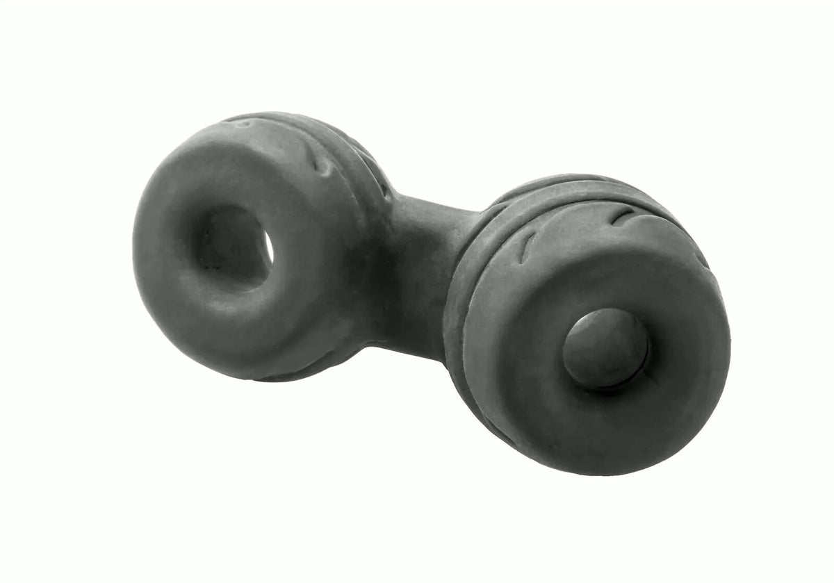 Cock and Ball Ring/ Stretcher by Perfect Fit - Black
