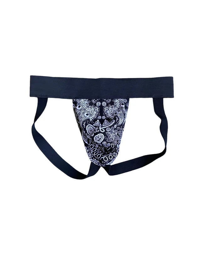 HANKY JOCKSTRAP BLACK BY RIK VILLA