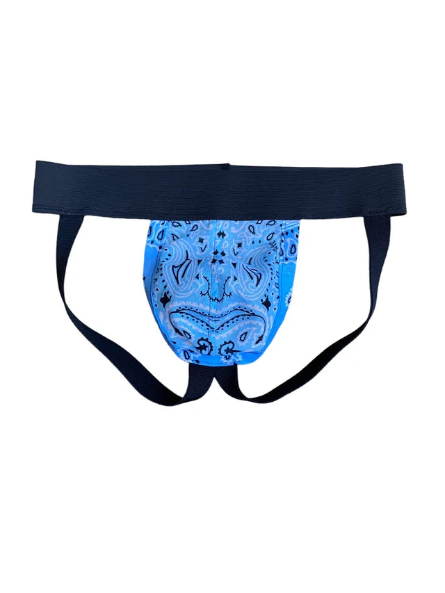 HANKY JOCKSTRAP BLUE BY RIK VILLA