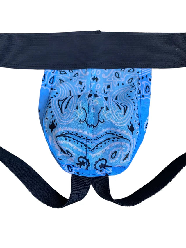 HANKY JOCKSTRAP BLUE BY RIK VILLA