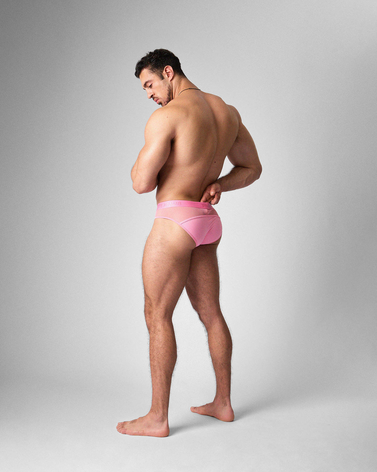 TEAMM8 Score Sheer Slim Brief - Blush