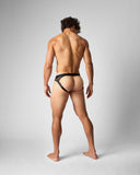 TEAMM8 Score Sheer Slim Jockstrap - Onyx