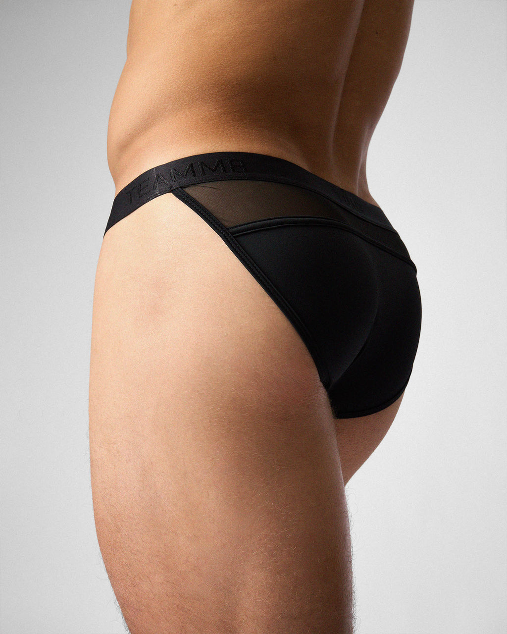 TEAMM8 Score Sheer Sports Brief - Pewter