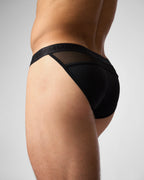 TEAMM8 Score Sheer Sports Brief - Pewter
