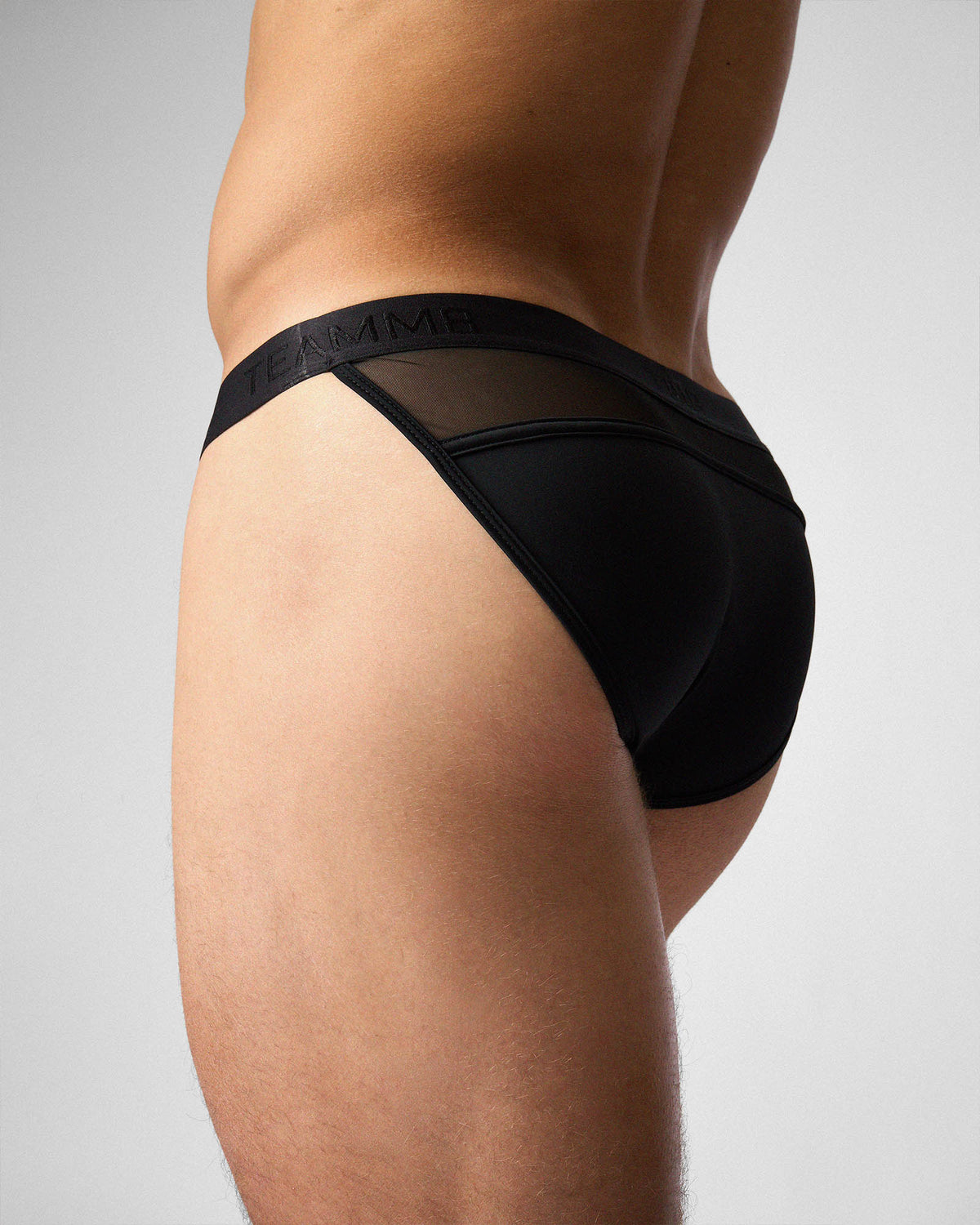 TEAMM8 Score Sheer Sports Brief - Pewter