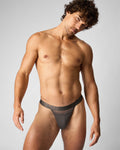 TEAMM8 Score Sheer Sports Brief - Pewter