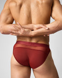 TEAMM8 Score Sheer Sports Brief - Shiraz