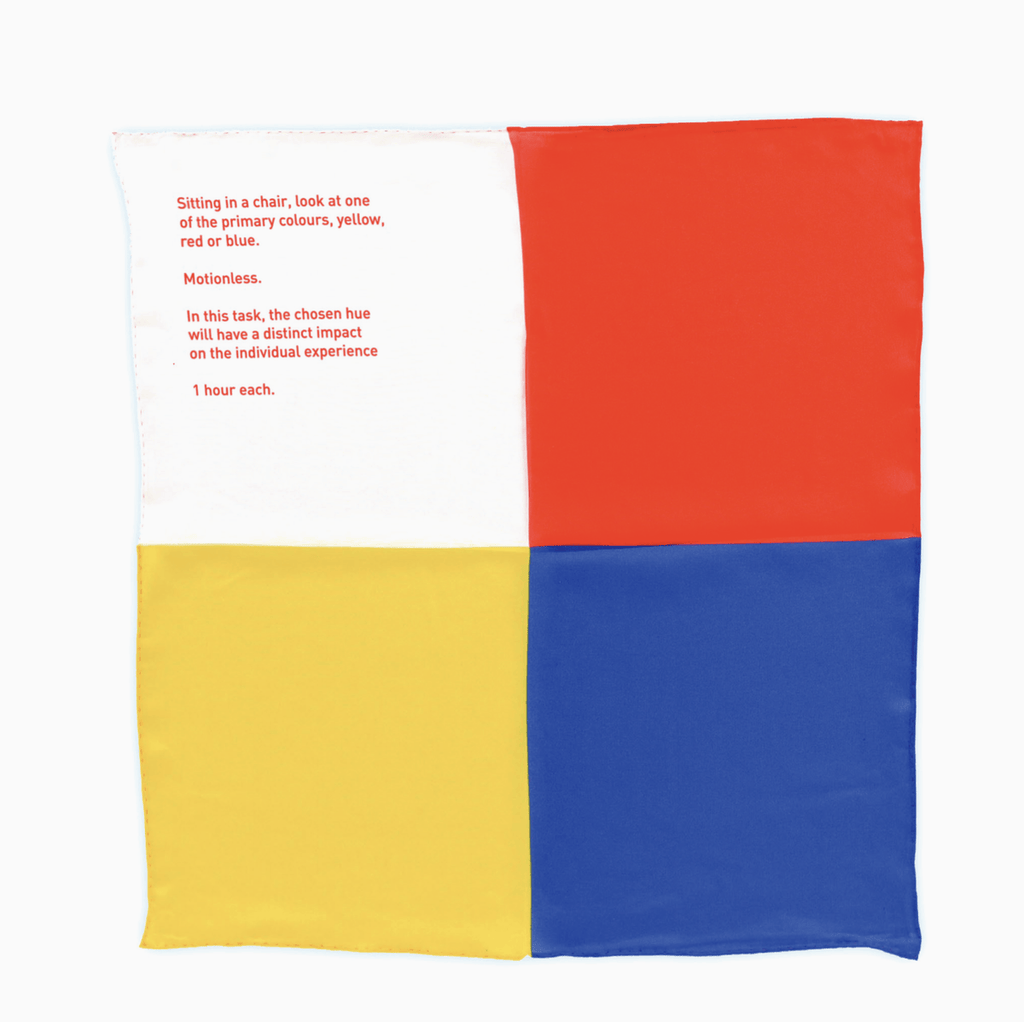 Looking At Colour Scarf by Marina Abramovic x Third Drawer Down