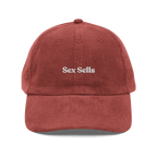 Sex Sells Embroidered Corduroy Hat