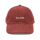 Sex Sells Embroidered Corduroy Hat