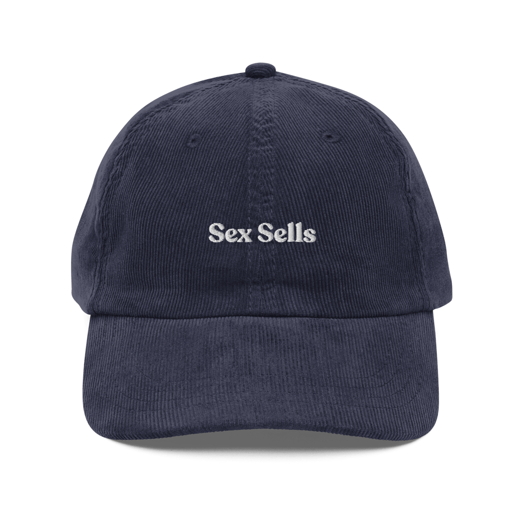 Sex Sells Embroidered Corduroy Hat