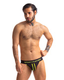Sport Fucker Jersey Jock - XL Black/Black