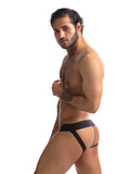 Sport Fucker Jersey Jock - XL Black/Black
