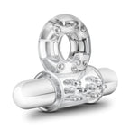 Stay Hard Bull Ring 3-In-1 Clear 10-Function Vibrating Penis Ring