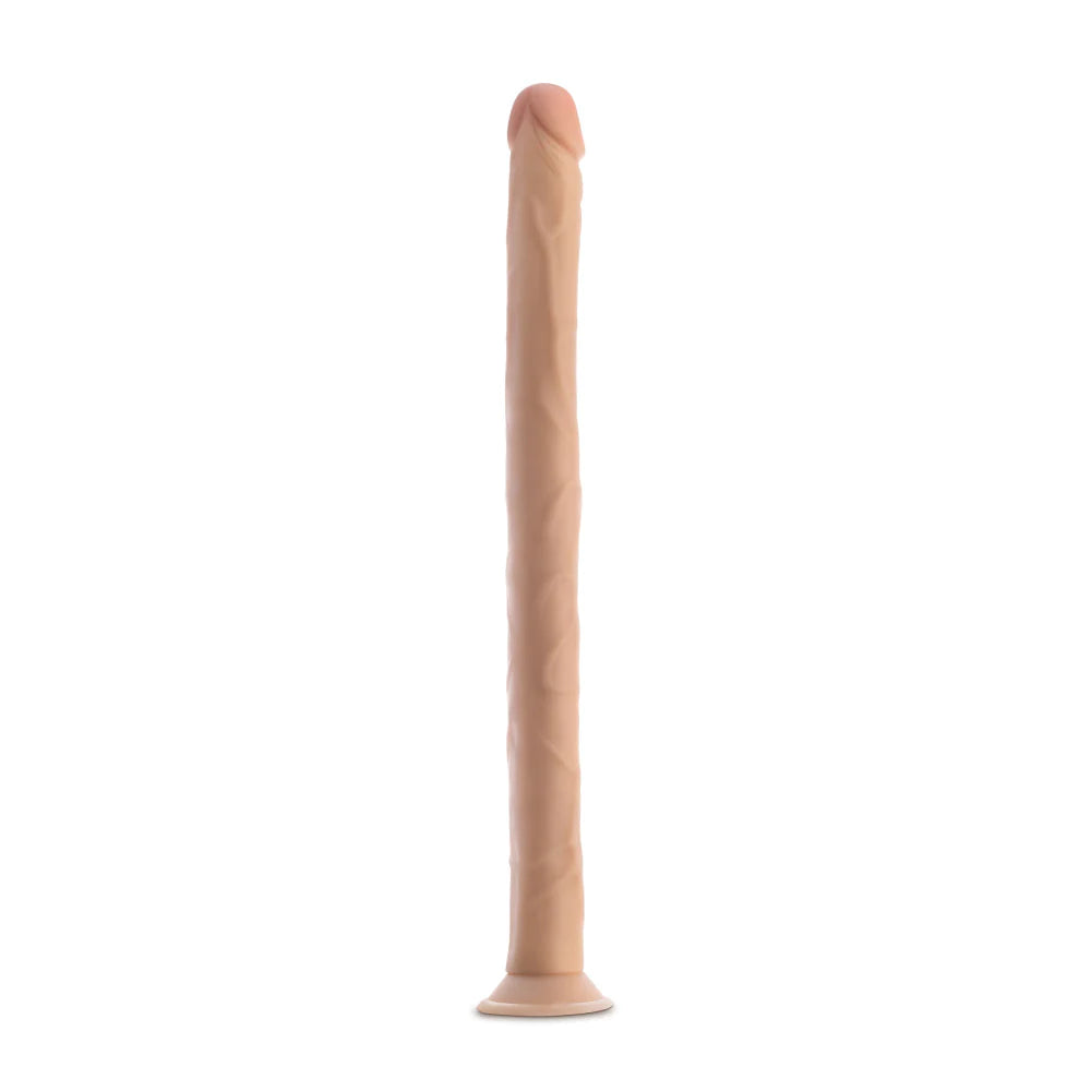 Dr. Skin 19 Inch Long Realistic Dildo - Vanilla