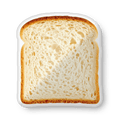 Slice of White Bread Pillow