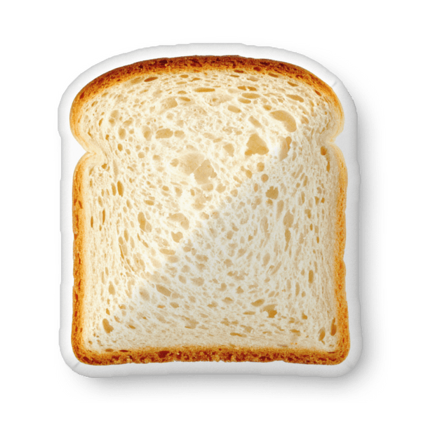 Slice of White Bread Pillow