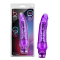 B Yours Vibe 7 Realistic Purple 8.5-Inch Long Vibrating Dildo