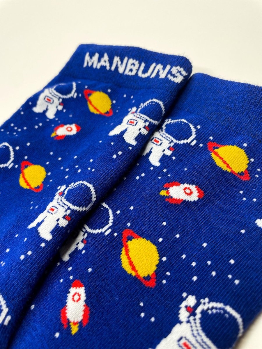 Space Astronaut Unisex Novelty Crew Socks