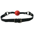Strict Leather Red Silicone Ball Gag
