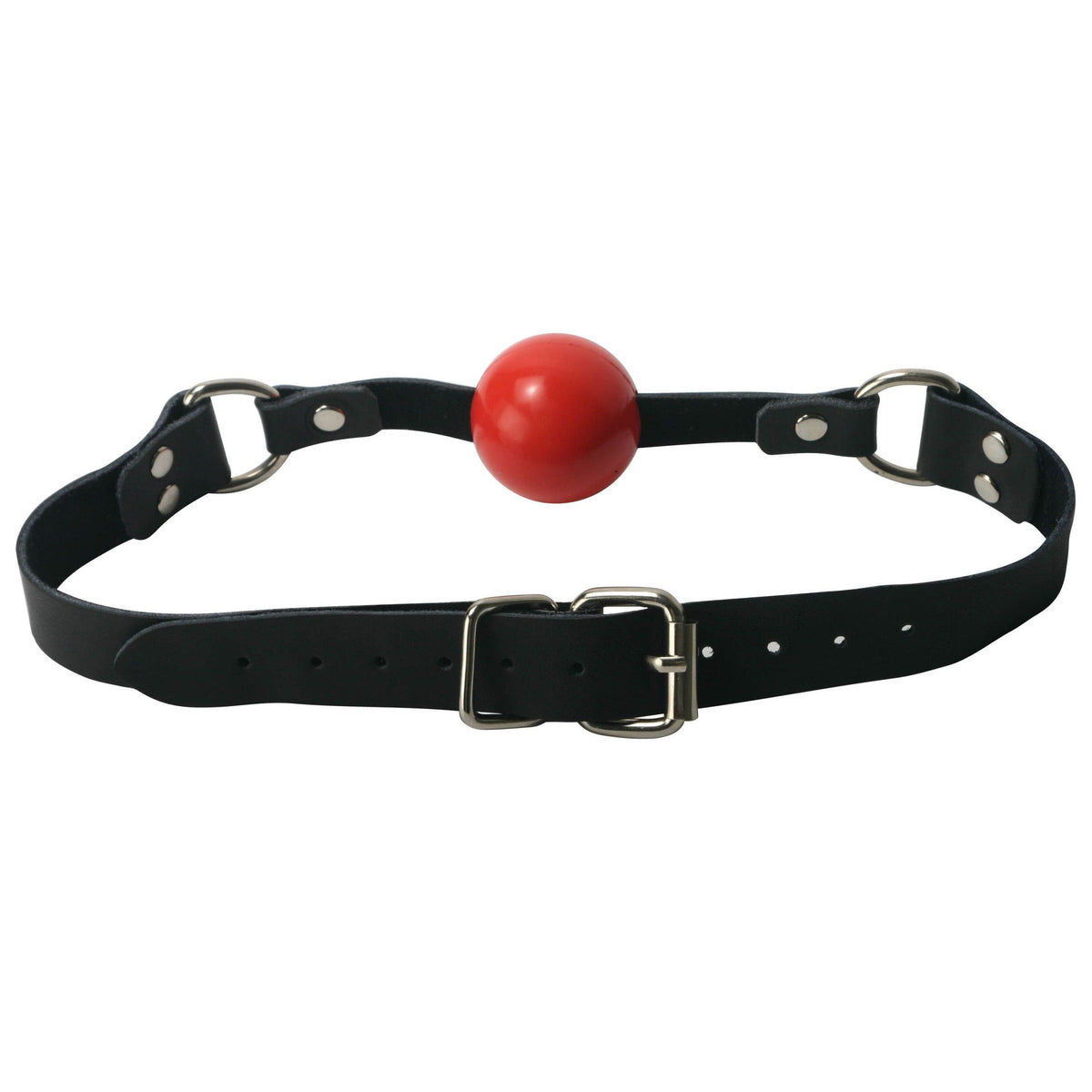 Strict Leather Red Silicone Ball Gag