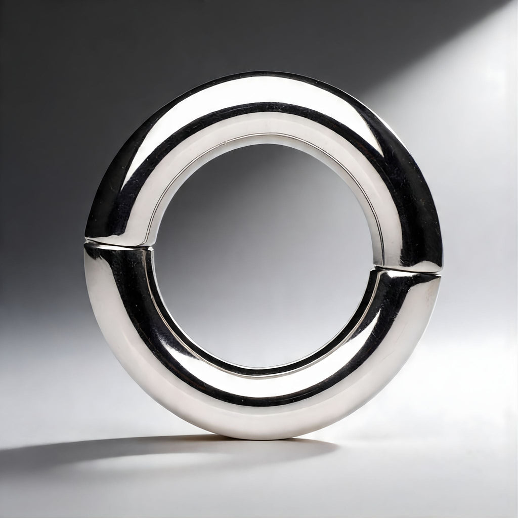 Mega Magnetize Stainless Steel Magnetic Cock Ring