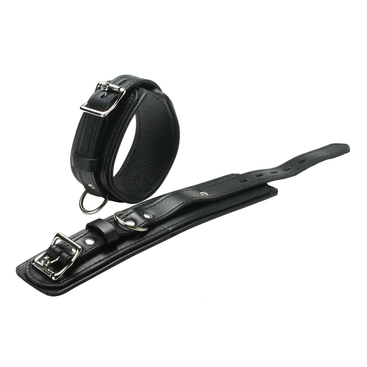 Strict Leather Premium Locking Cuffs - Ankle