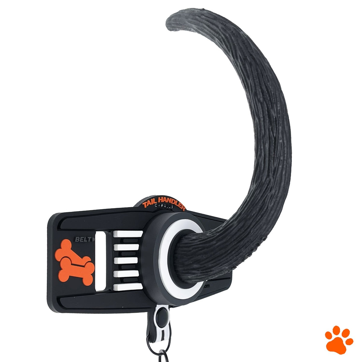 Oxballs Tail Handler Belt Strap Silicone Tail - Black