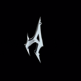 AURA CLASSIC LOGO EARRING by Aura