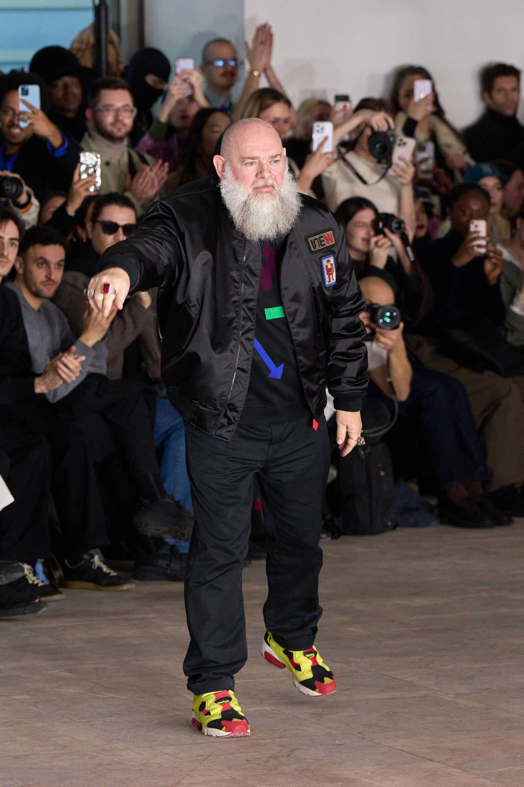 Walter Van Beirendonck WE ARE TEE OVERSIZED BLACK