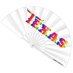 Texas Pride Hand Fan