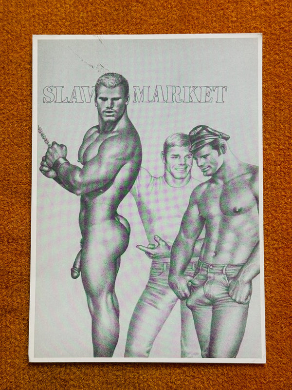Tom of Finland, Slavemarket Print, 1988