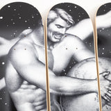 Tom of Finland Fuck The World Skateboard TRIPTYCH by The Skateroom
